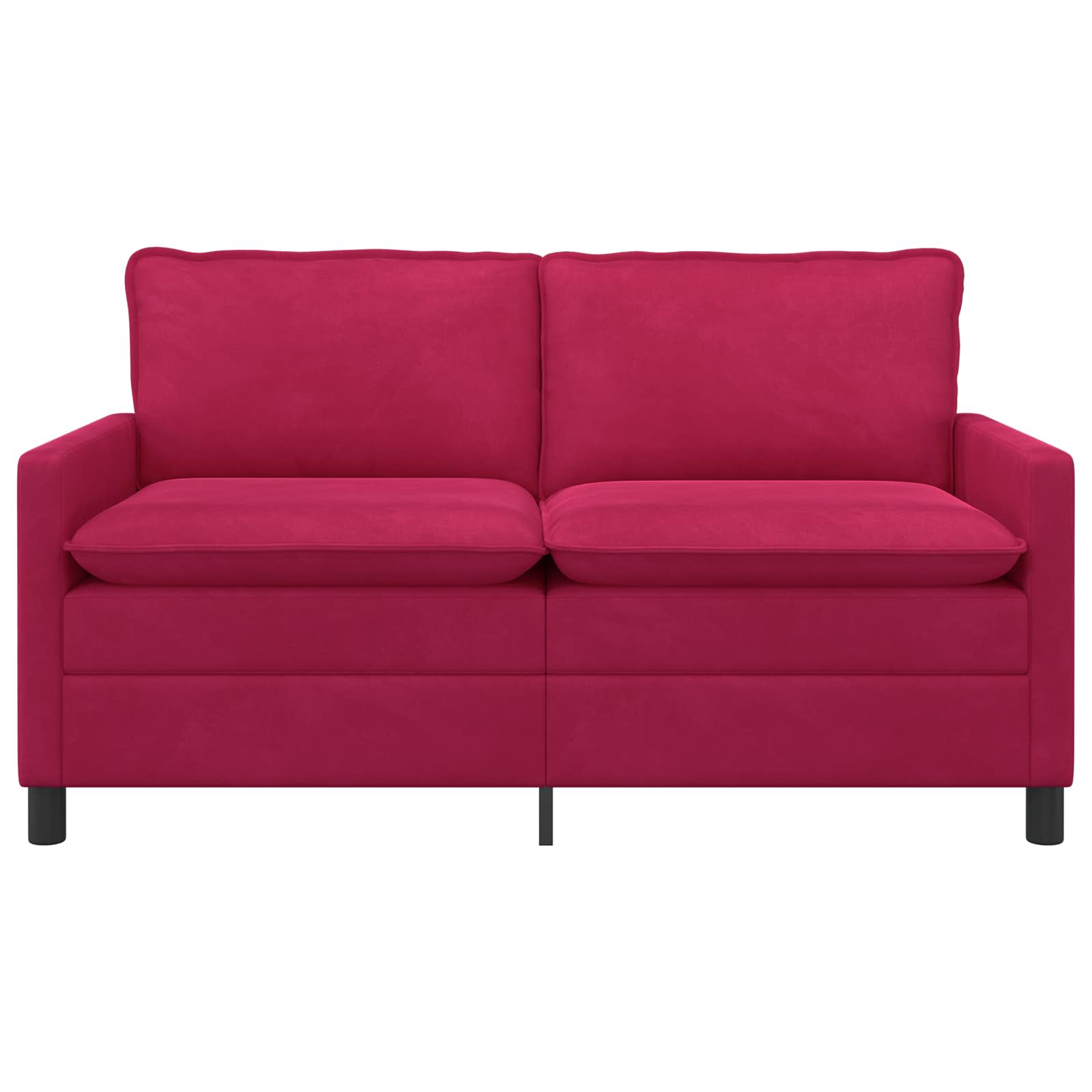 Sofa Vinska crvena 156 x 81 x 87,5 cm Baršun