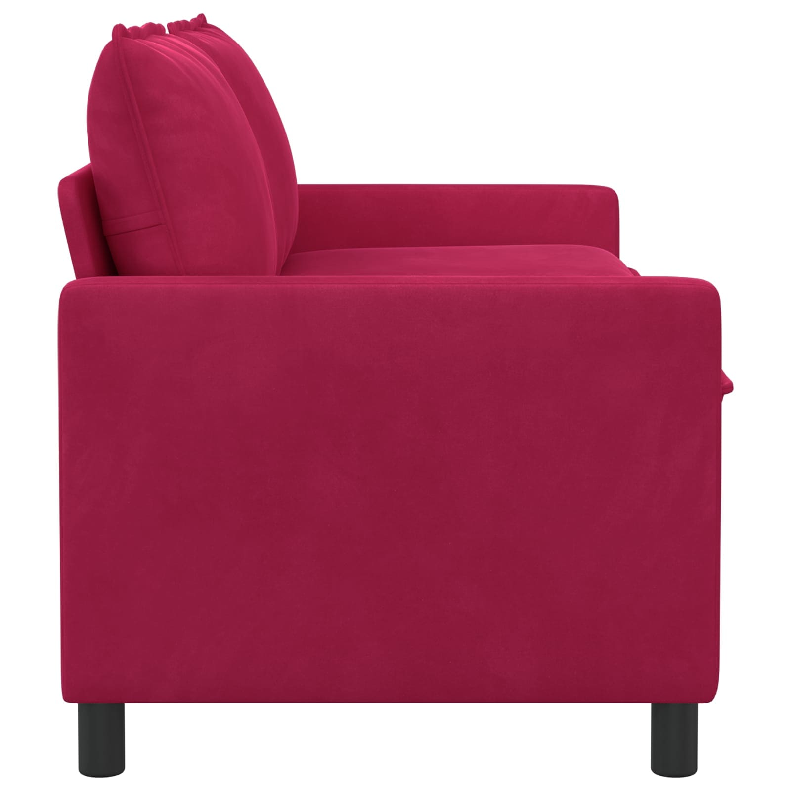 Sofa Vinska crvena 156 x 81 x 87,5 cm Baršun