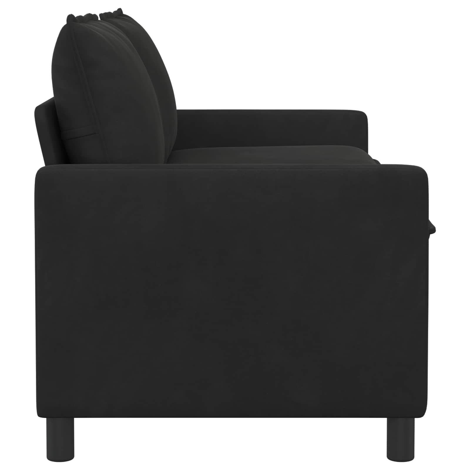 Sofa Crna 156 x 81 x 87,5 cm Baršun