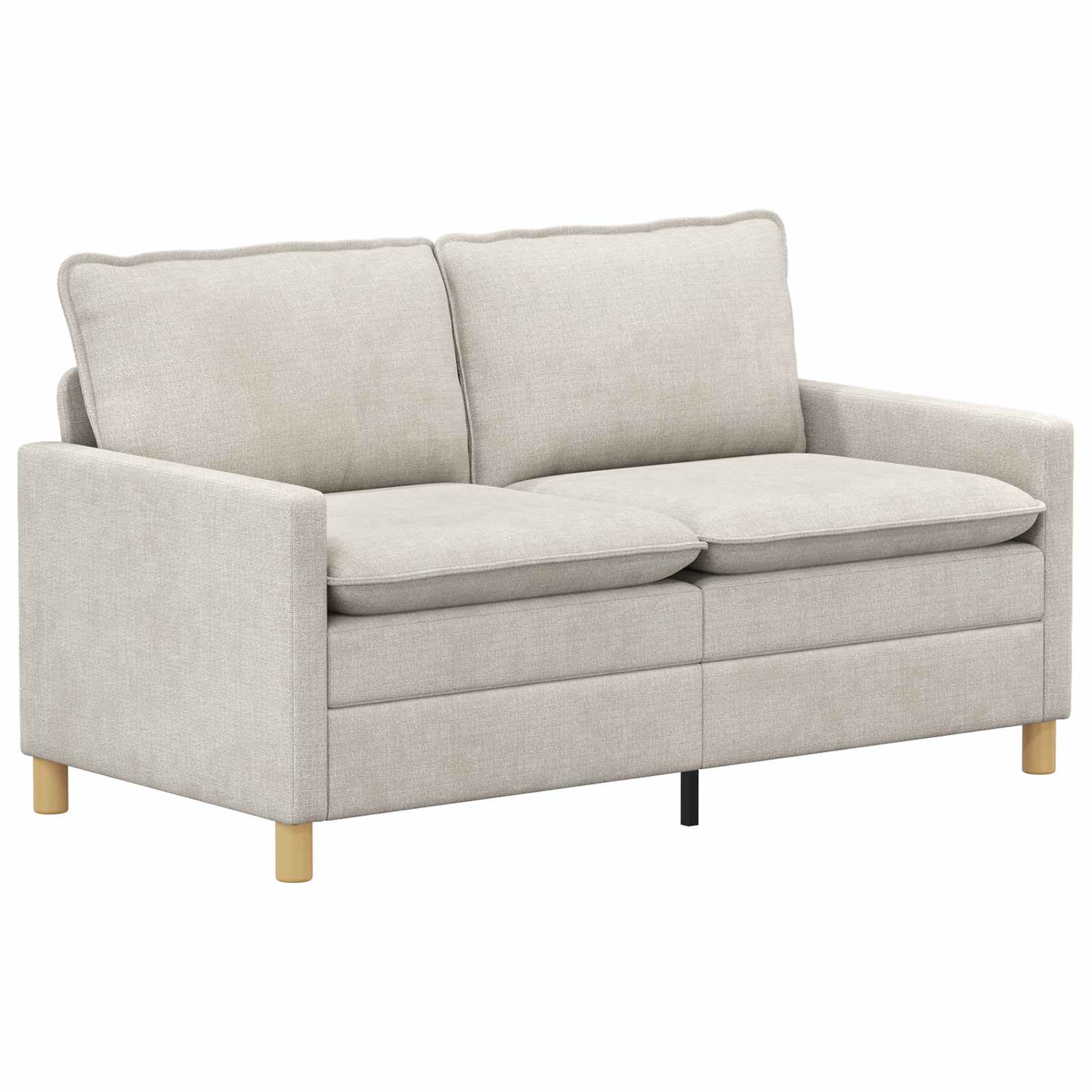 Sofa Krem 156 x 81 x 87,5 cm Poliester