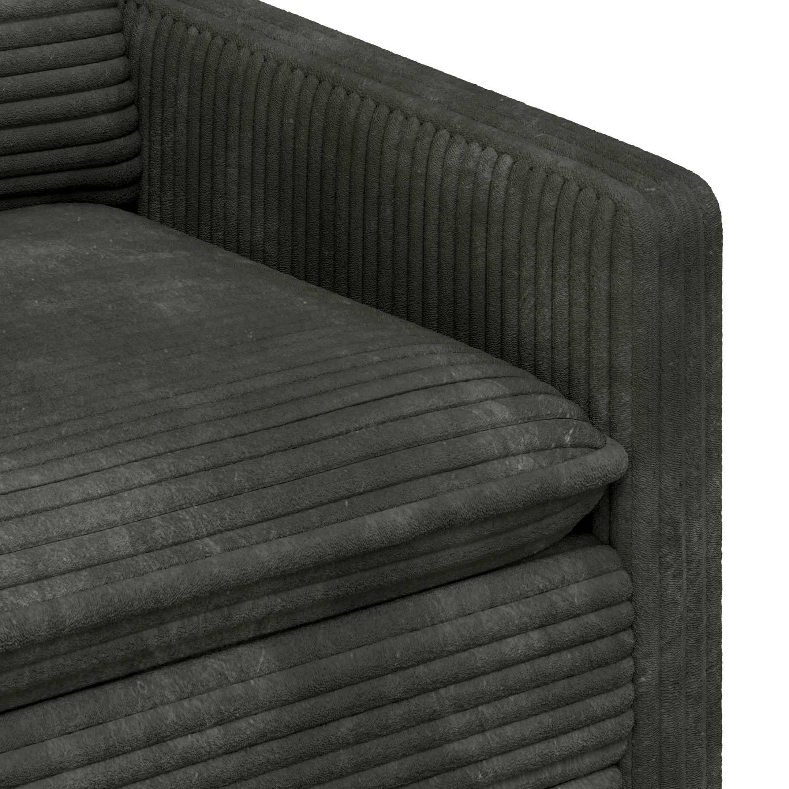 Sofa Antracit 156 x 81 x 87,5 cm Poliester
