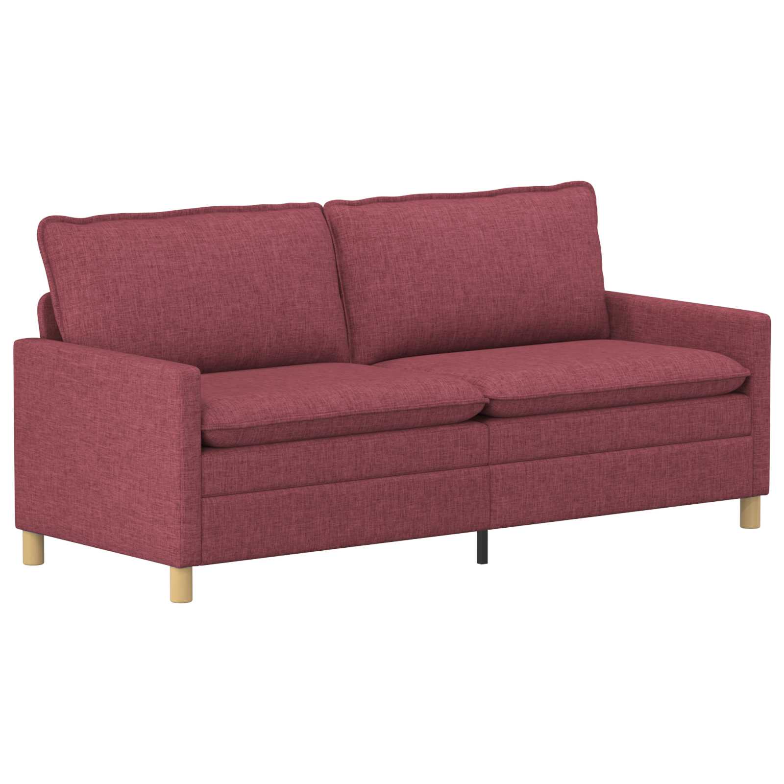 Sofa Vinska crvena 196 x 81 x 87,5 cm Tkanina