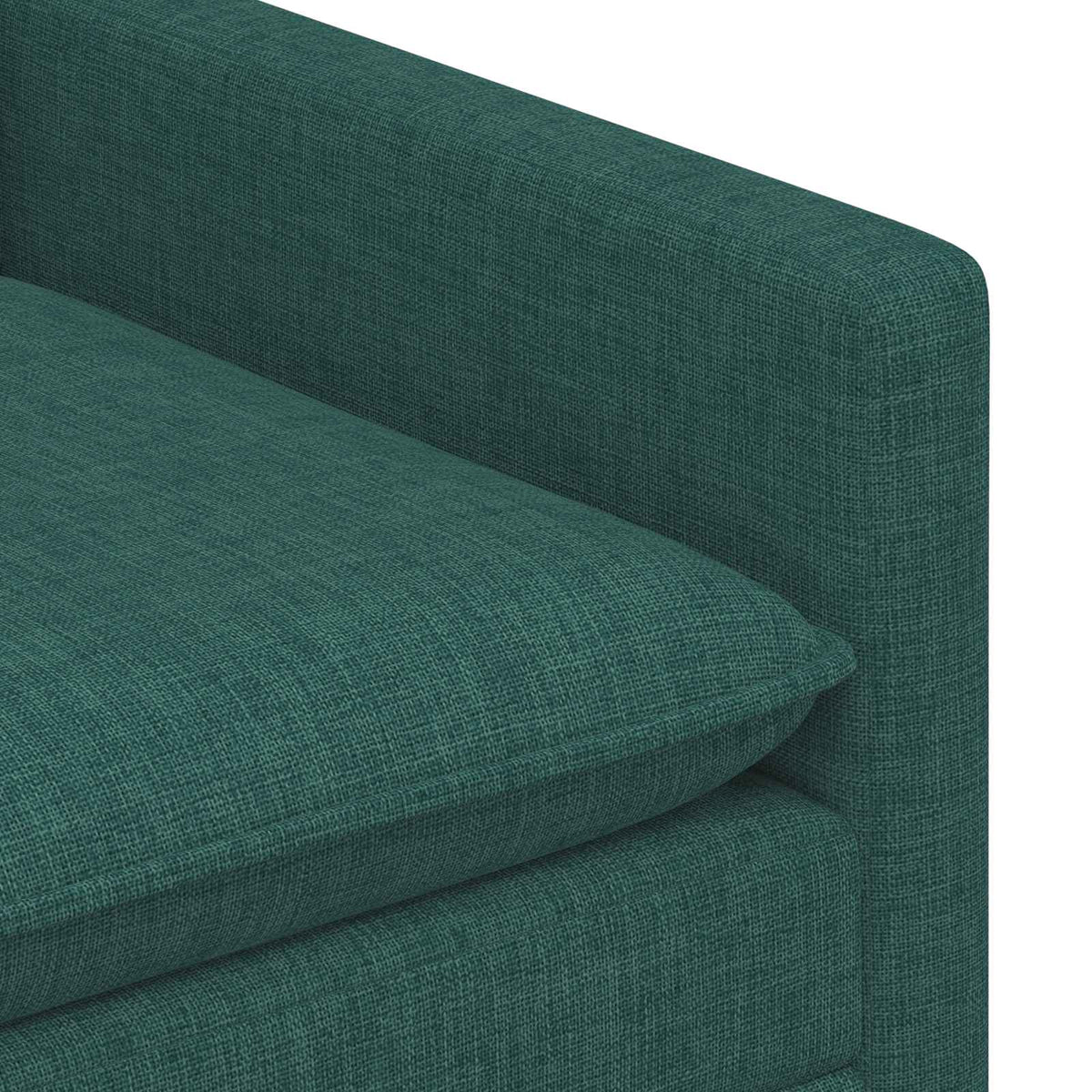 Sofa Tamnozelena 196 x 81 x 87,5 cm Tkanina