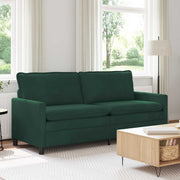 Sofa Tamnozelena 196 x 81 x 87,5 cm Baršun