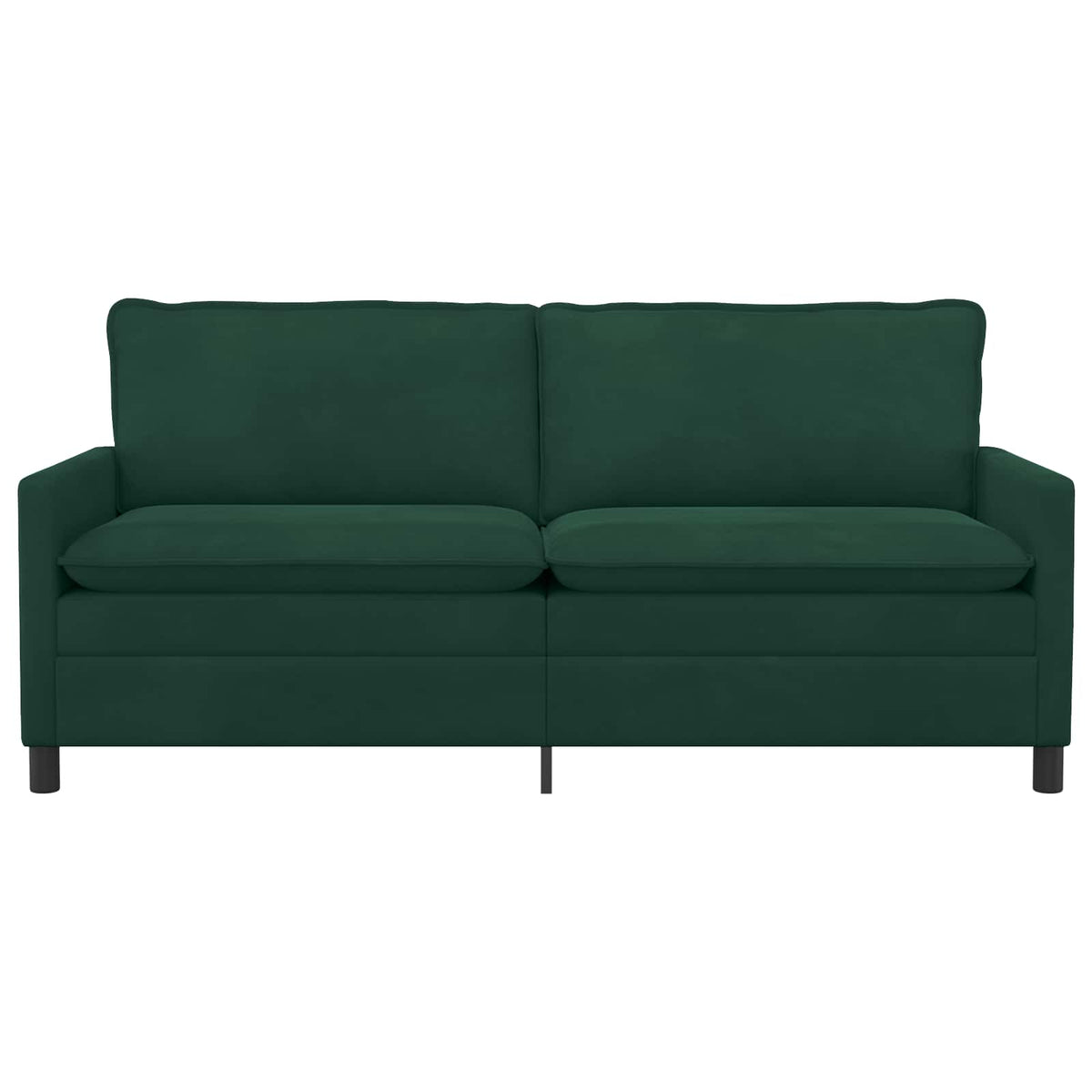 Sofa Tamnozelena 196 x 81 x 87,5 cm Baršun