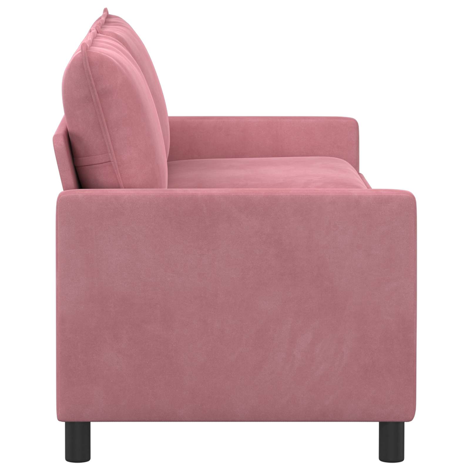 Sofa Ružičasta 196 x 81 x 87,5 cm Baršun