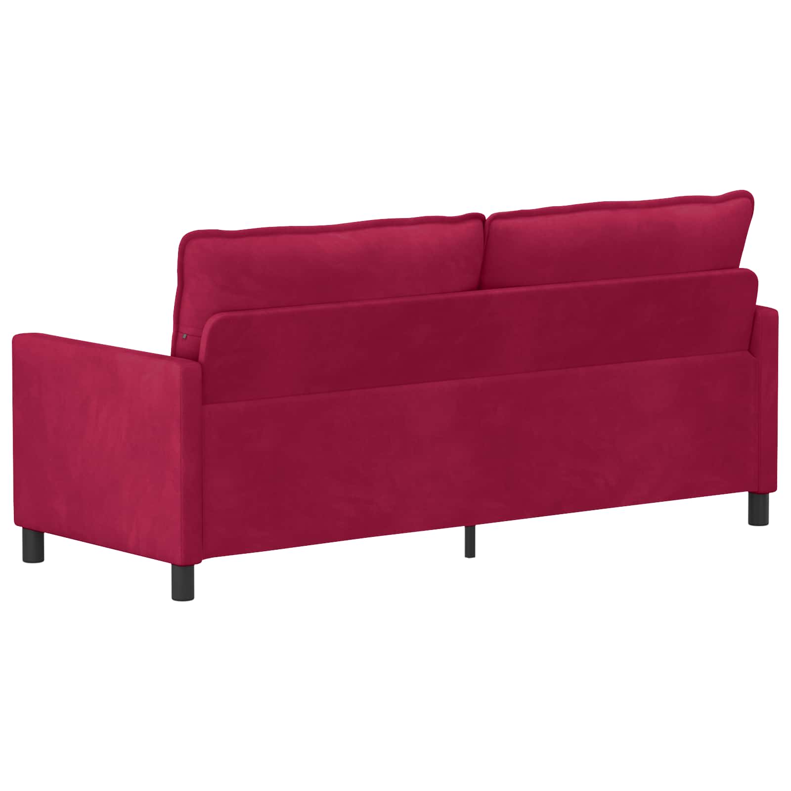 Sofa Vinska crvena 196 x 81 x 87,5 cm Baršun
