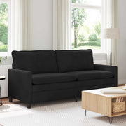 Sofa Crna 196 x 81 x 87,5 cm Baršun