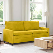 Sofa Žuta 196 x 81 x 87,5 cm Baršun