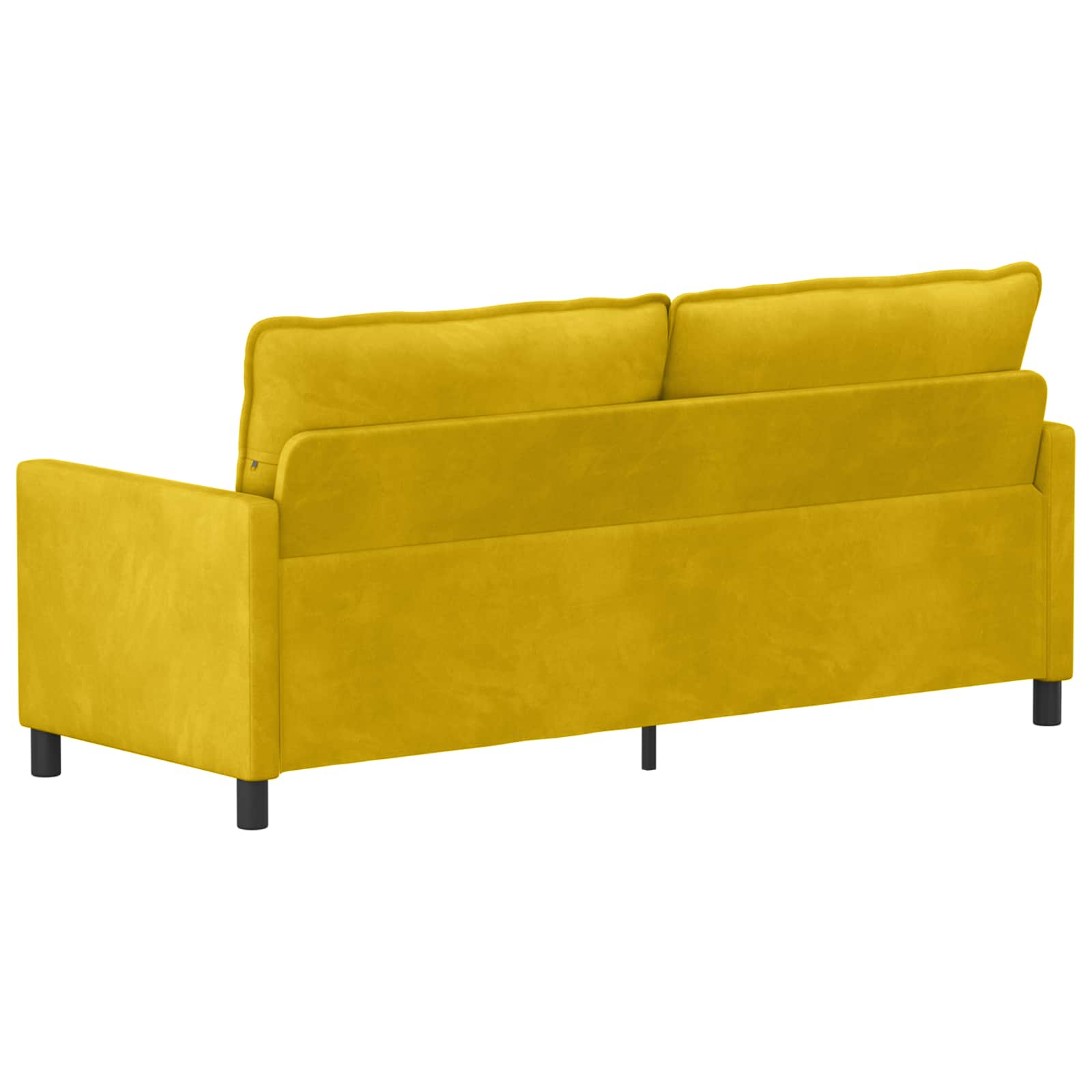 Sofa Žuta 196 x 81 x 87,5 cm Baršun
