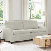Sofa Krem 196 x 81 x 87,5 cm Baršun