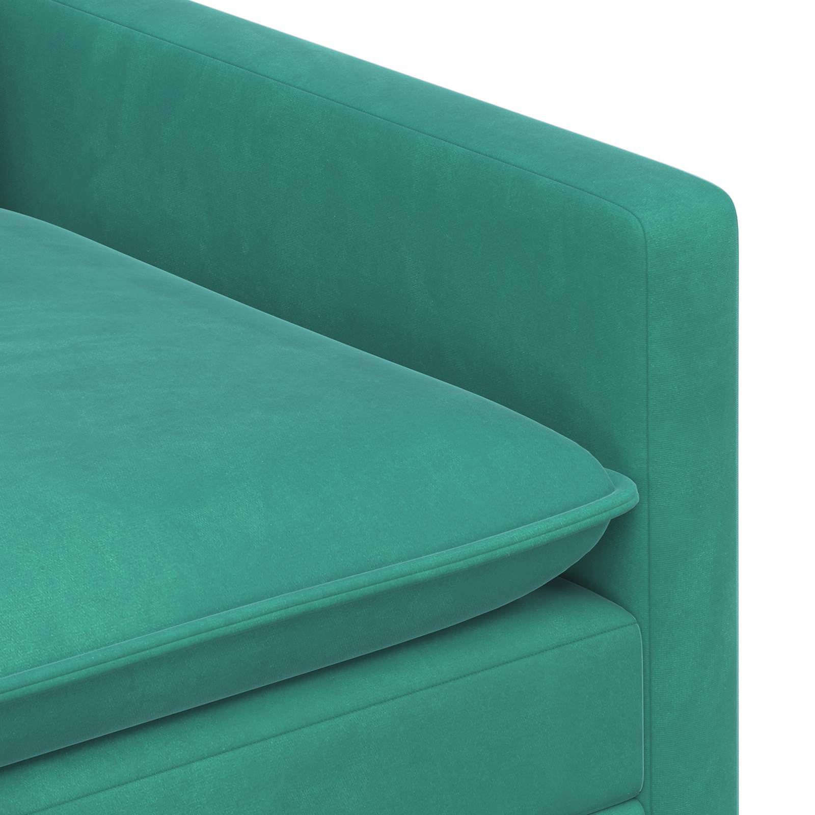 Sofa Tirkizna 196 x 81 x 87,5 cm Baršun
