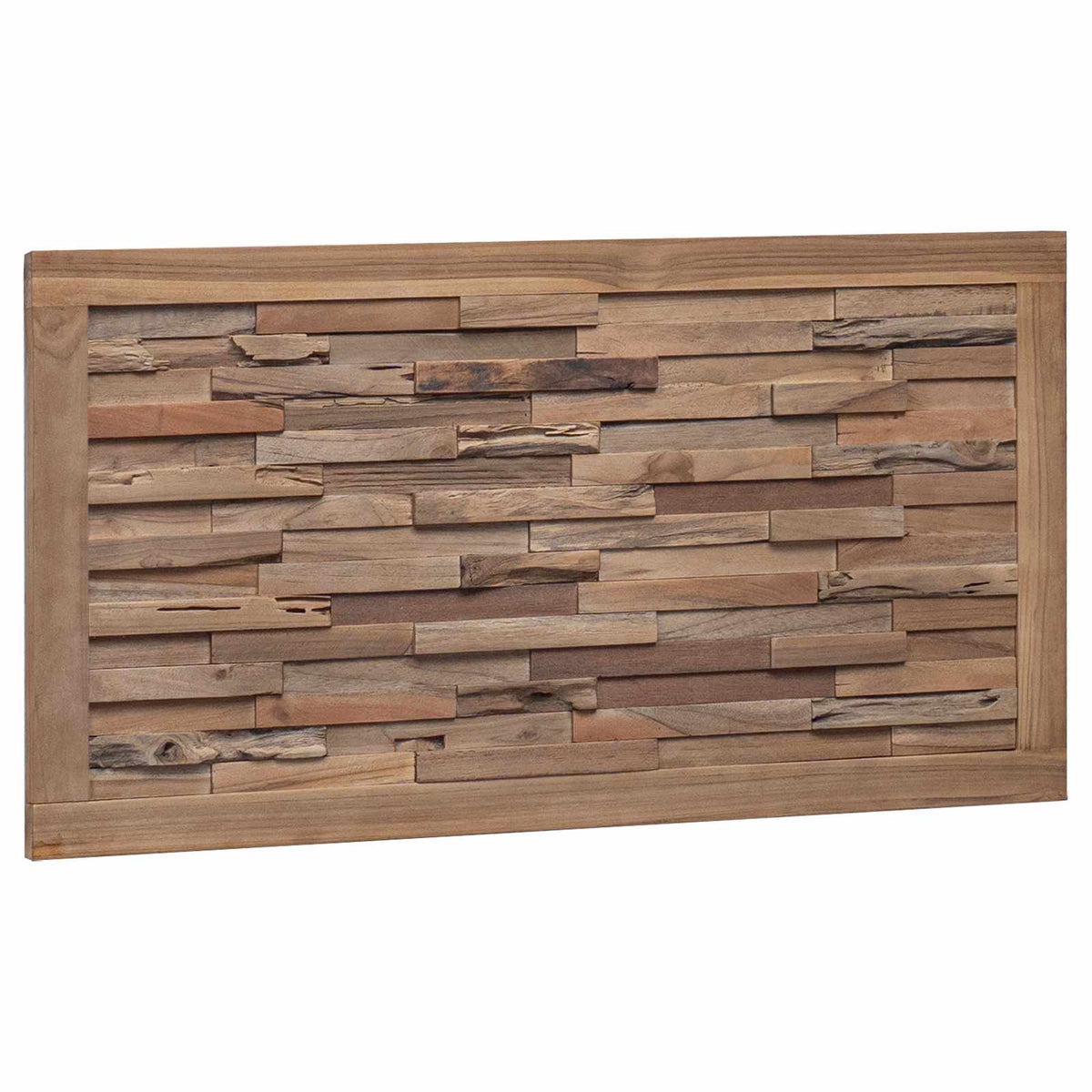 Uzglavlje Zidne Prirodna 100 cm Čvrsto teak drvo