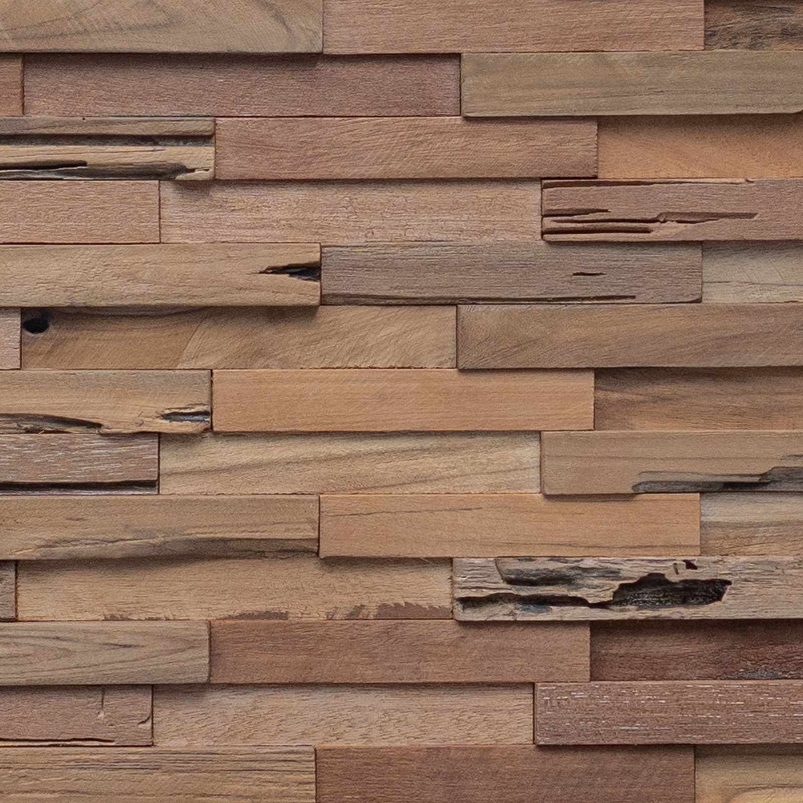 Uzglavlje Zidne Prirodna 200 cm Čvrsto teak drvo
