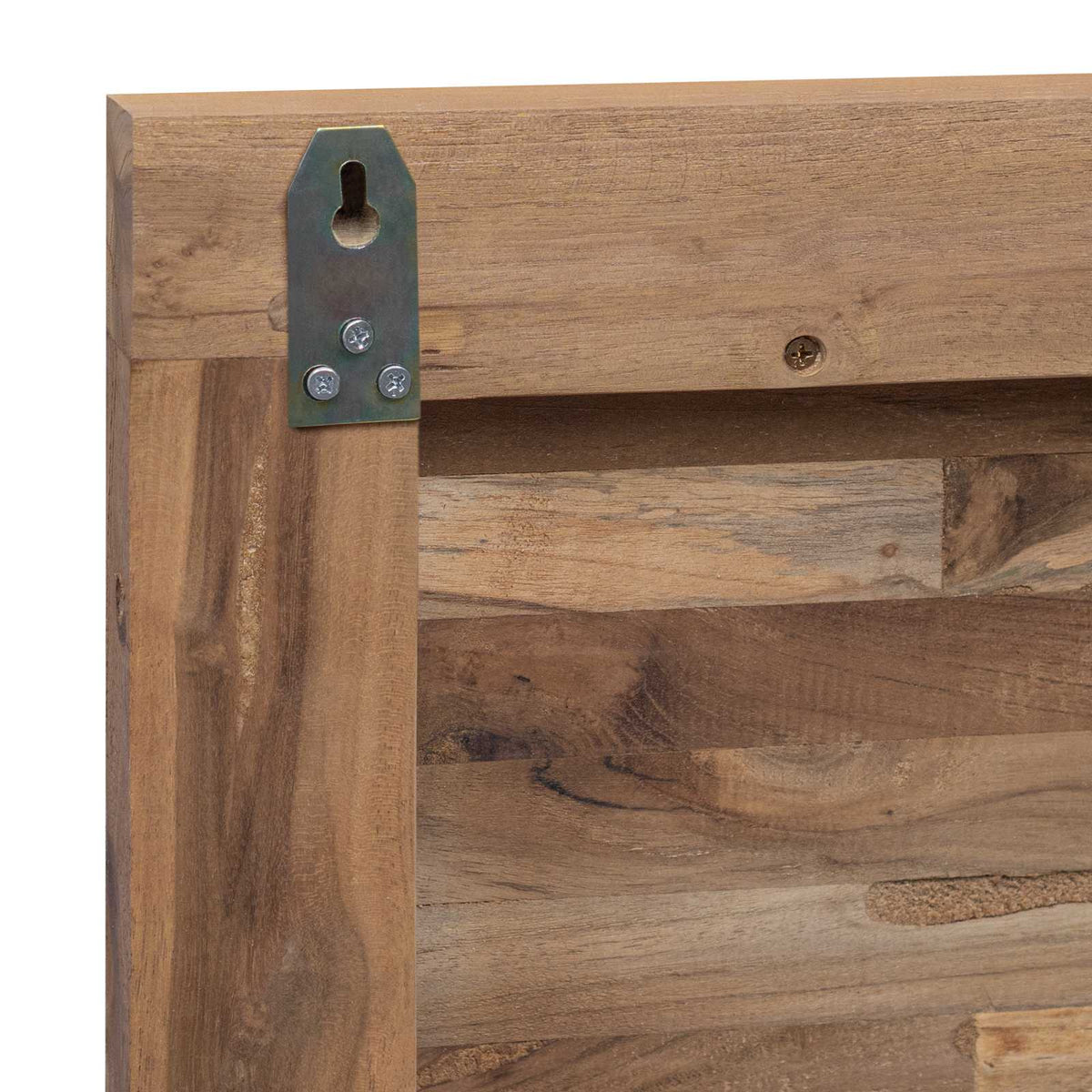 Uzglavlje Zidne Prirodna 140 cm Čvrsto teak drvo