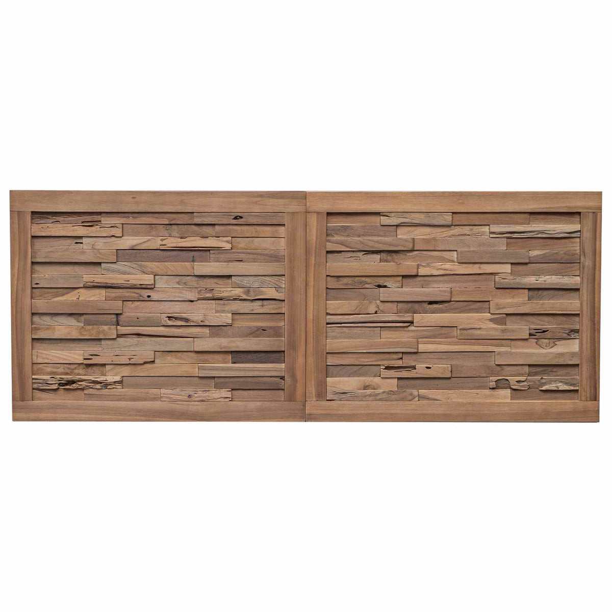 Uzglavlje Zidne Prirodna 180 cm Čvrsto teak drvo