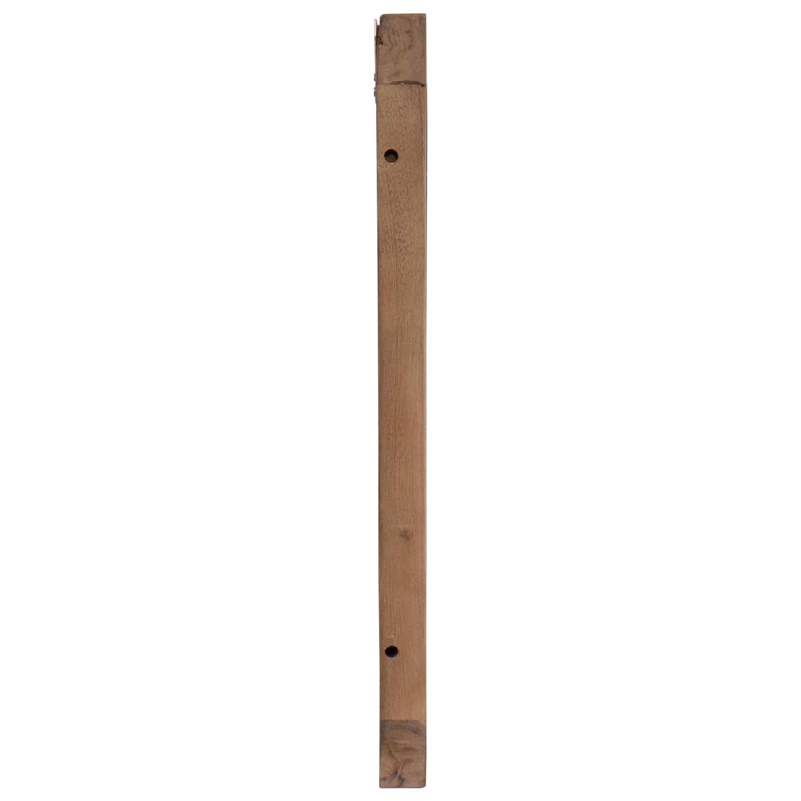 Uzglavlje Zidne Prirodna 180 cm Čvrsto teak drvo