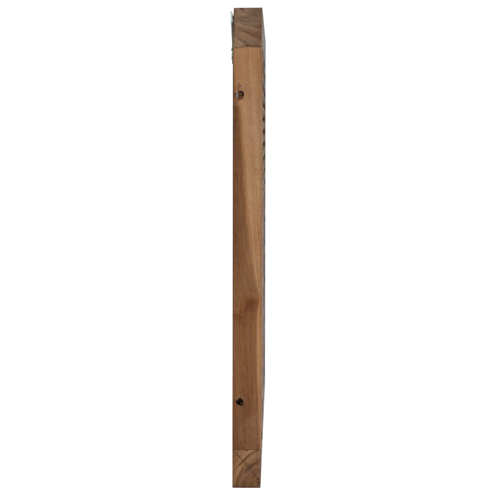 Uzglavlje Zidne Prirodna 200 cm Čvrsto teak drvo