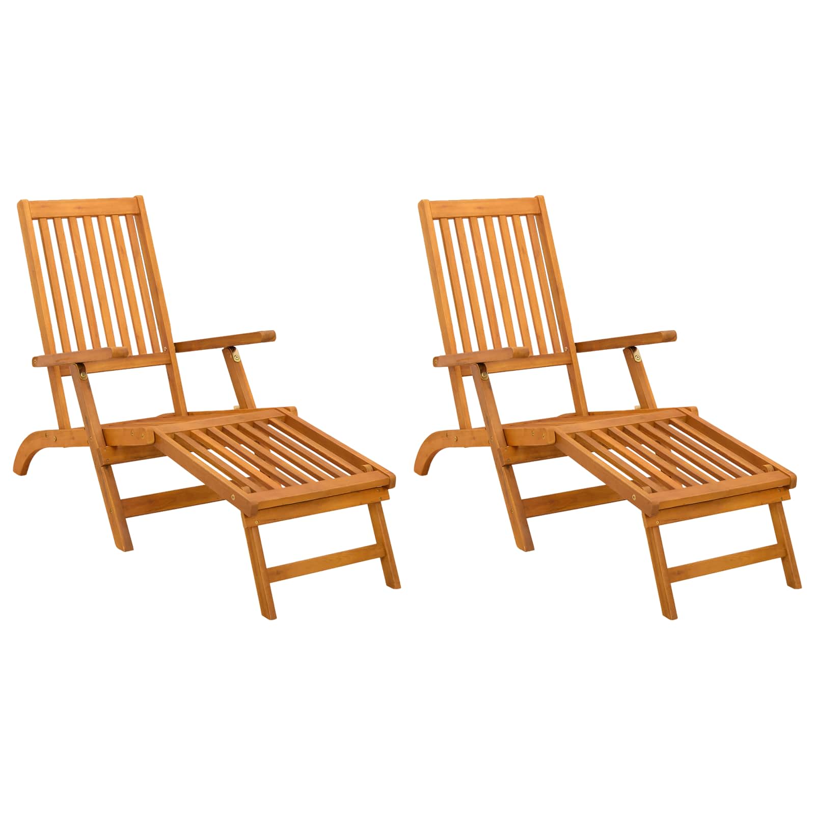 Ležaljka koja se može preklopiti i nagnuti 2 pcs