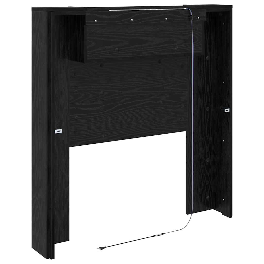 Uzglavlje Crni hrast 100 x 15 x 103,5 cm Konstruirano drvo