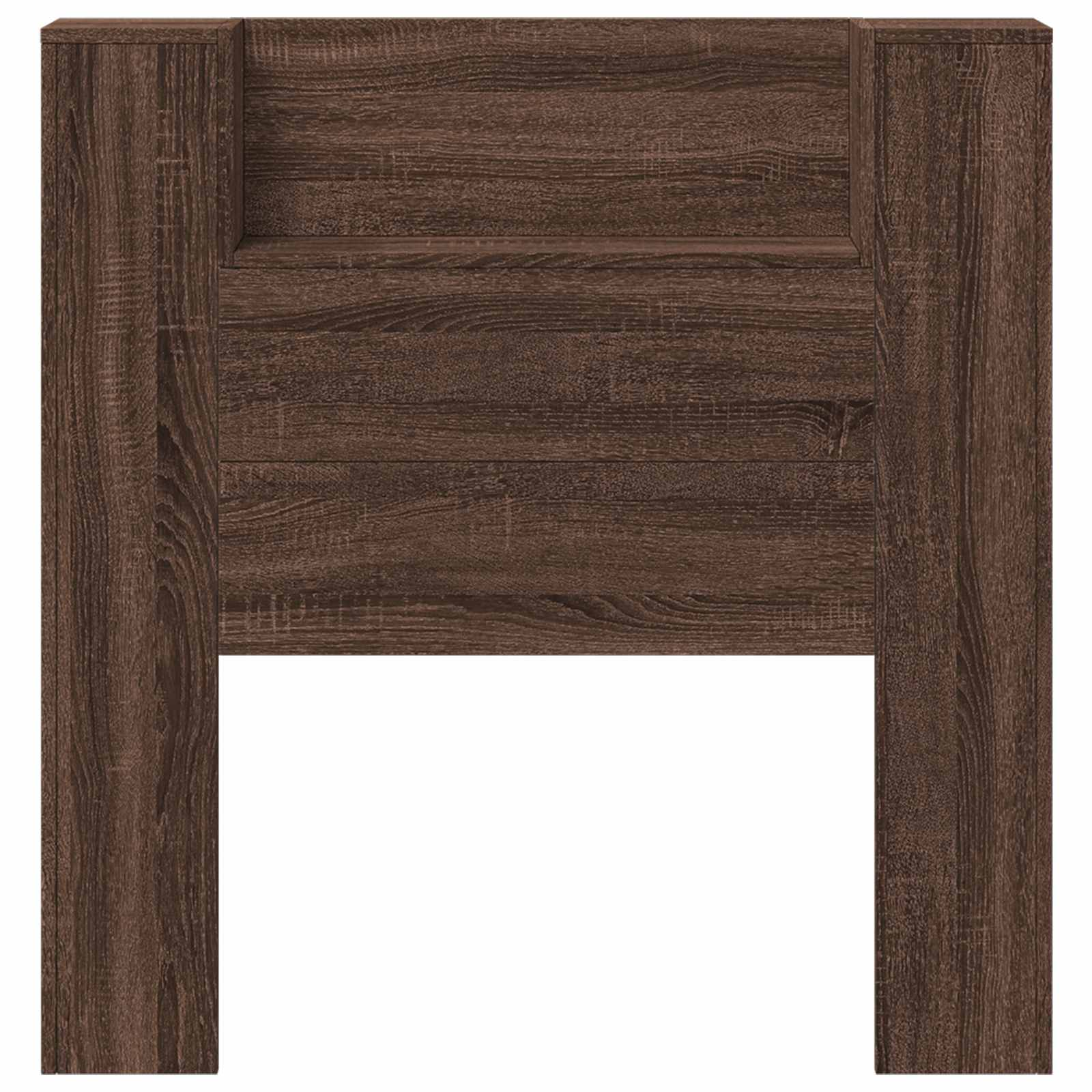 Uzglavlje Smeđi hrast 100 x 16,5 x 103,5 cm Konstruirano drvo