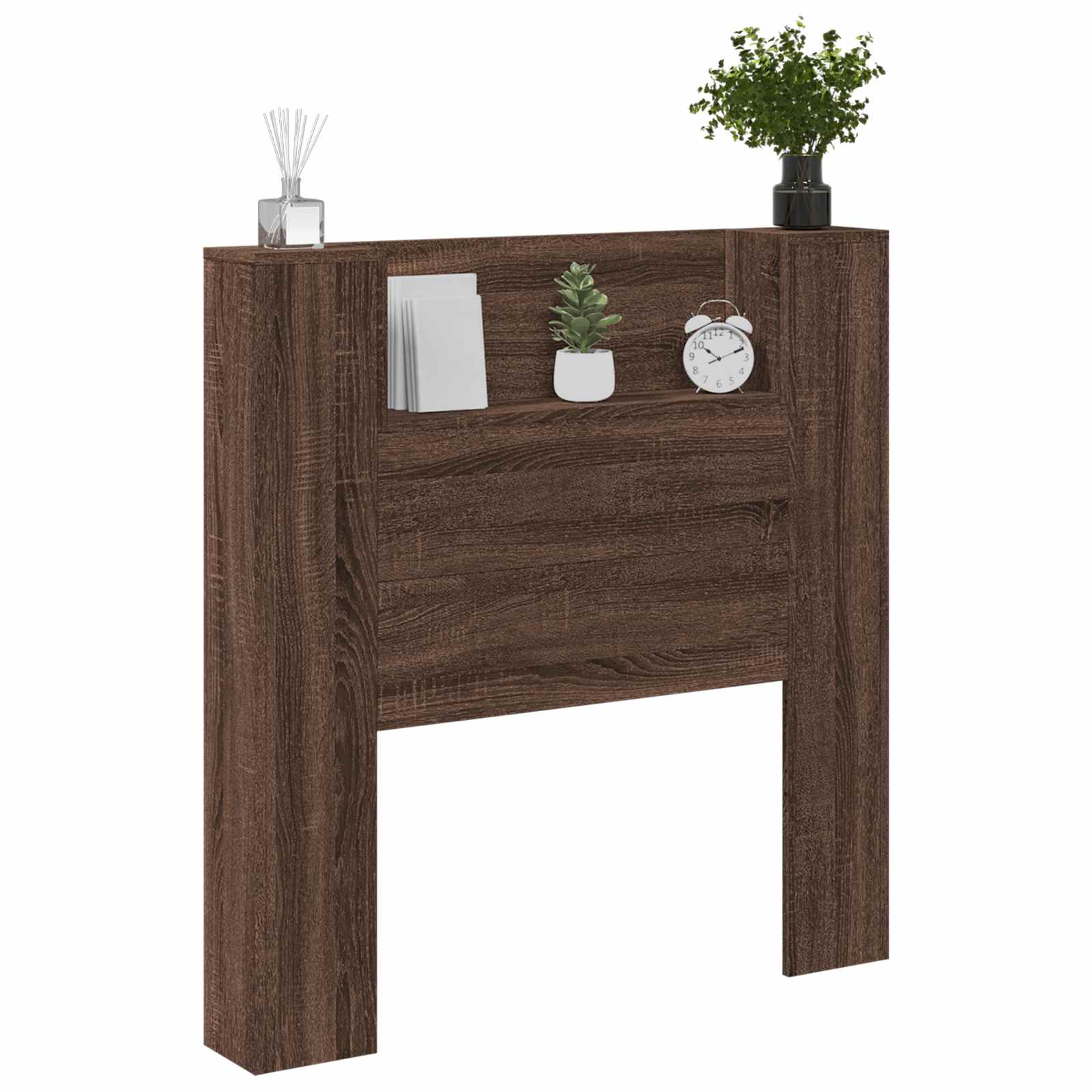 Uzglavlje Smeđi hrast 100 x 16,5 x 103,5 cm Konstruirano drvo