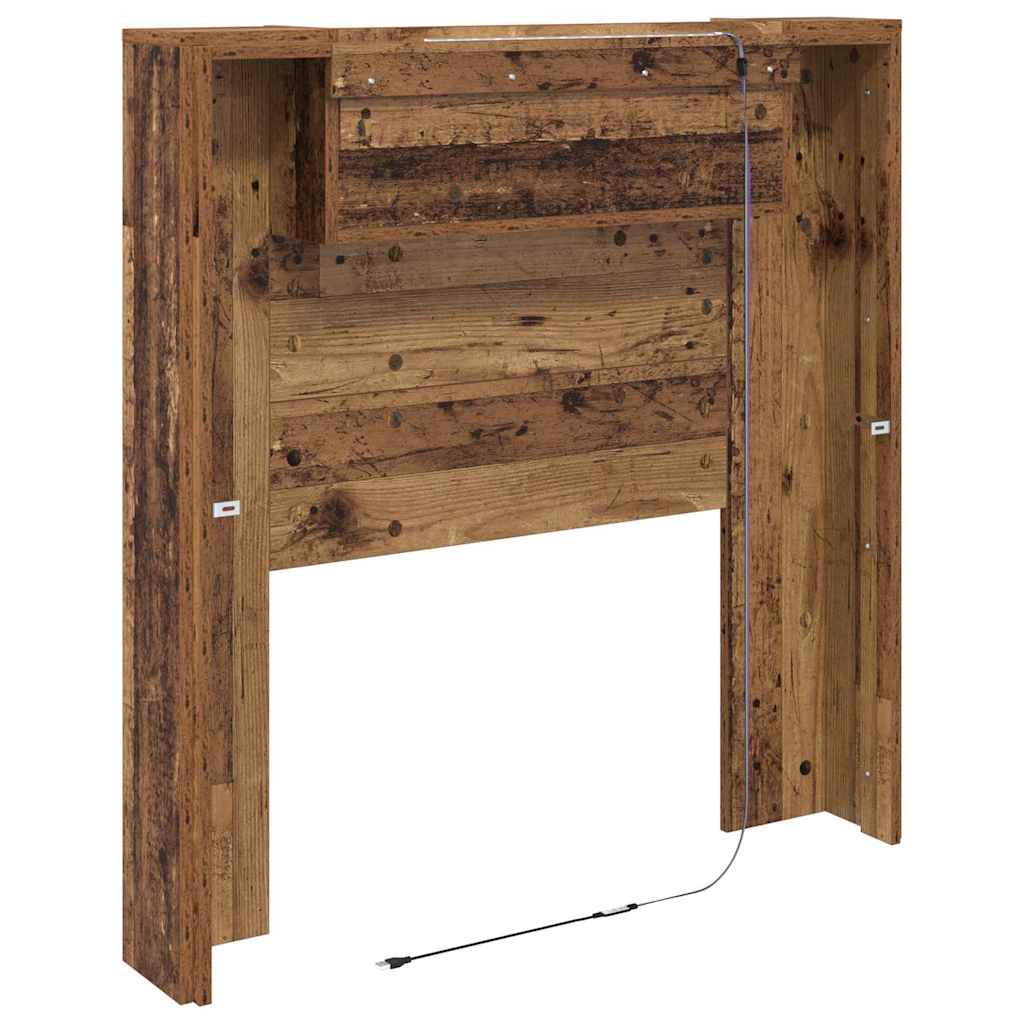 Uzglavlje Staro drvo 100 x 15 x 103,5 cm Konstruirano drvo