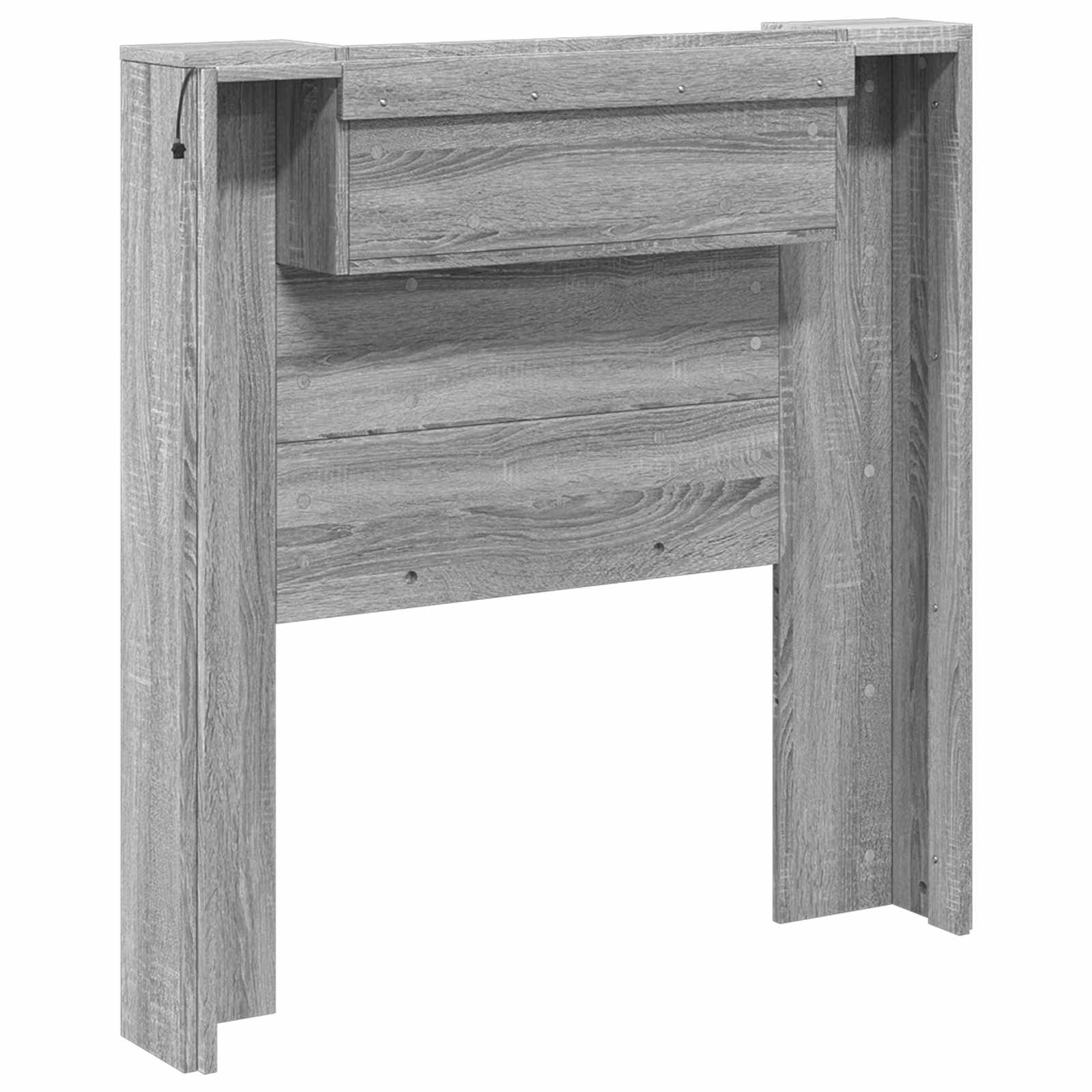 Uzglavlje Siva Sonoma 100 x 16,5 x 103,5 cm Konstruirano drvo