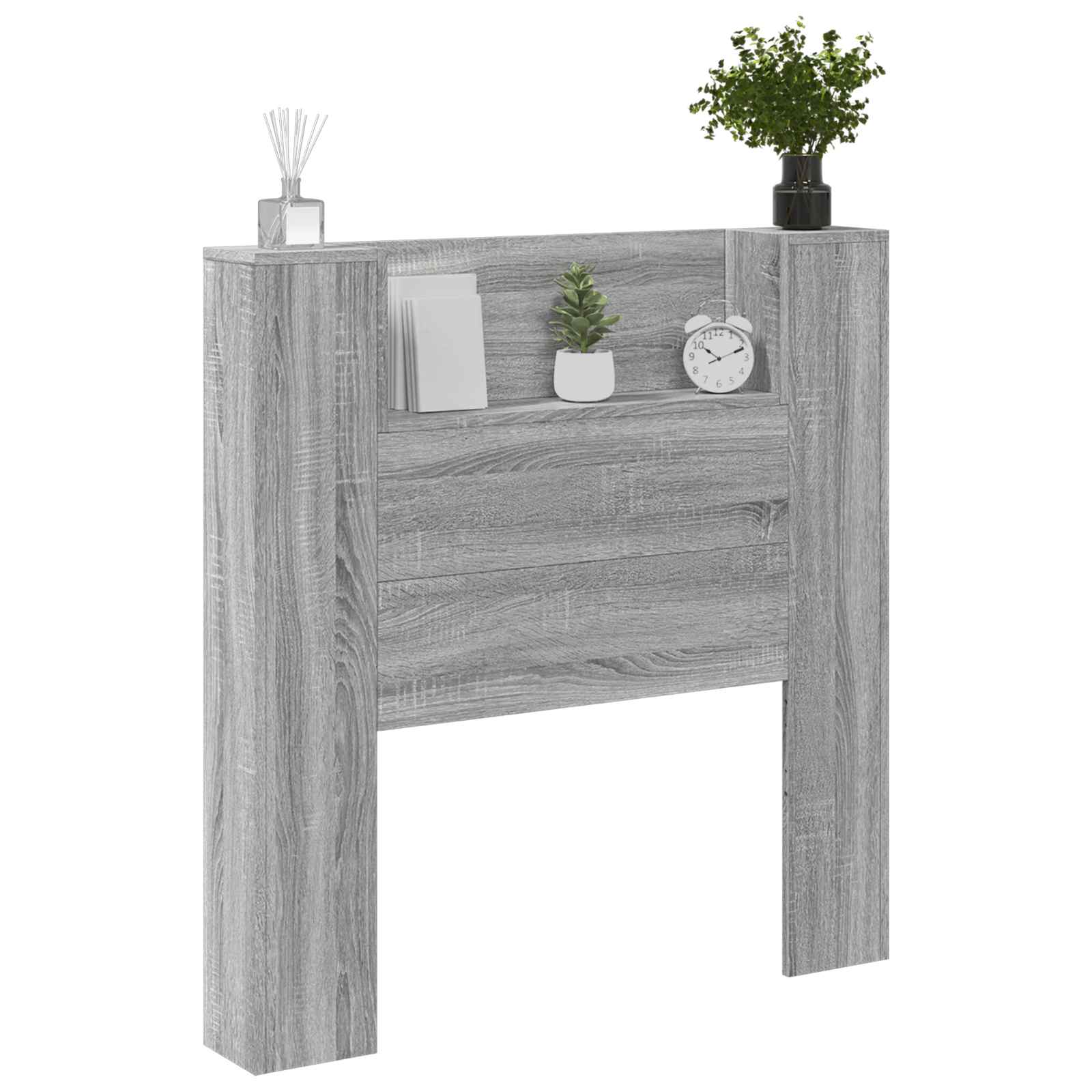 Uzglavlje Siva Sonoma 100 x 16,5 x 103,5 cm Konstruirano drvo