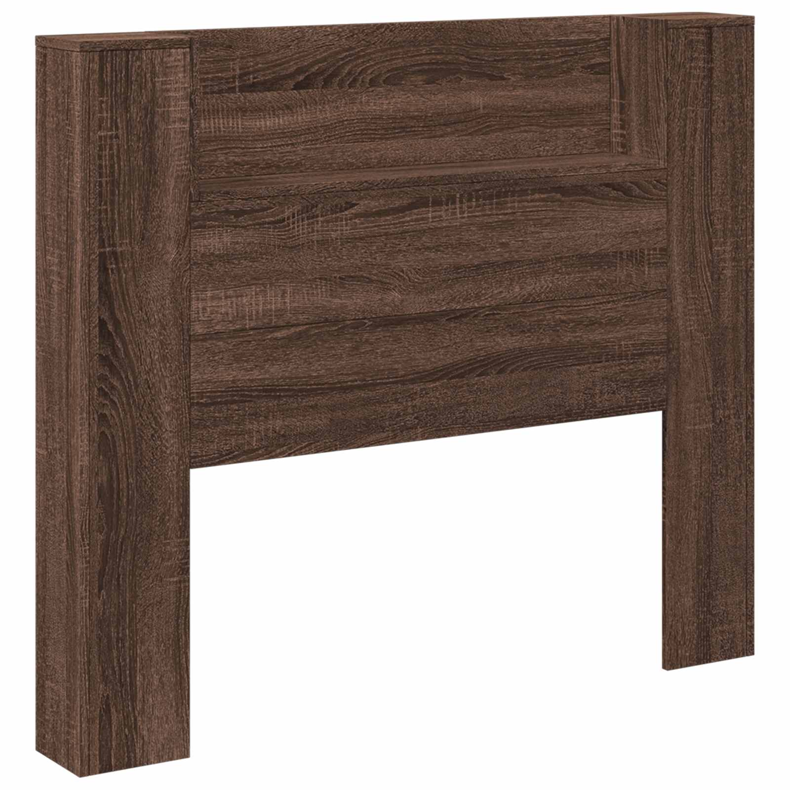 Uzglavlje Smeđi hrast 120 x 16,5 x 103,5 cm Konstruirano drvo