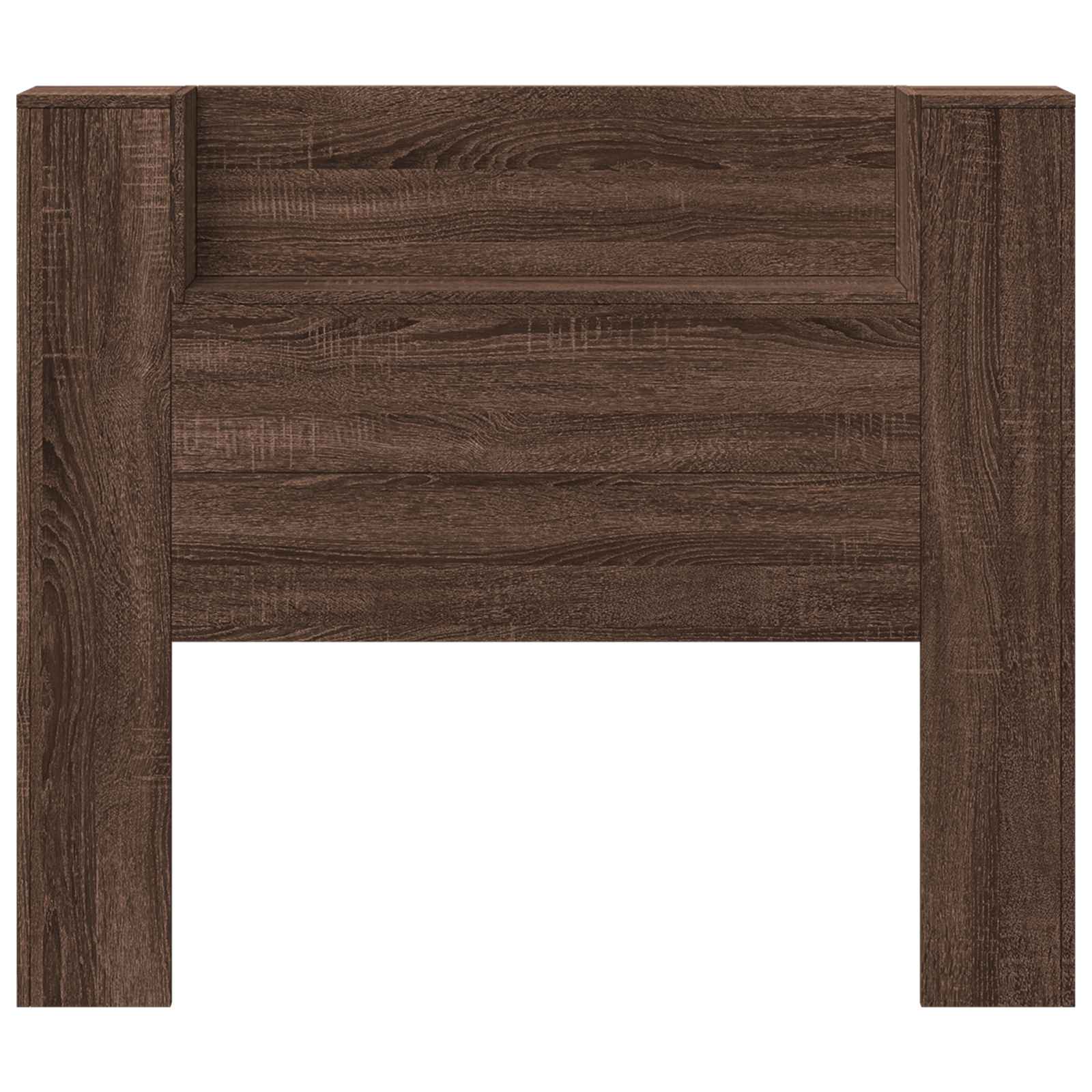 Uzglavlje Smeđi hrast 120 x 16,5 x 103,5 cm Konstruirano drvo