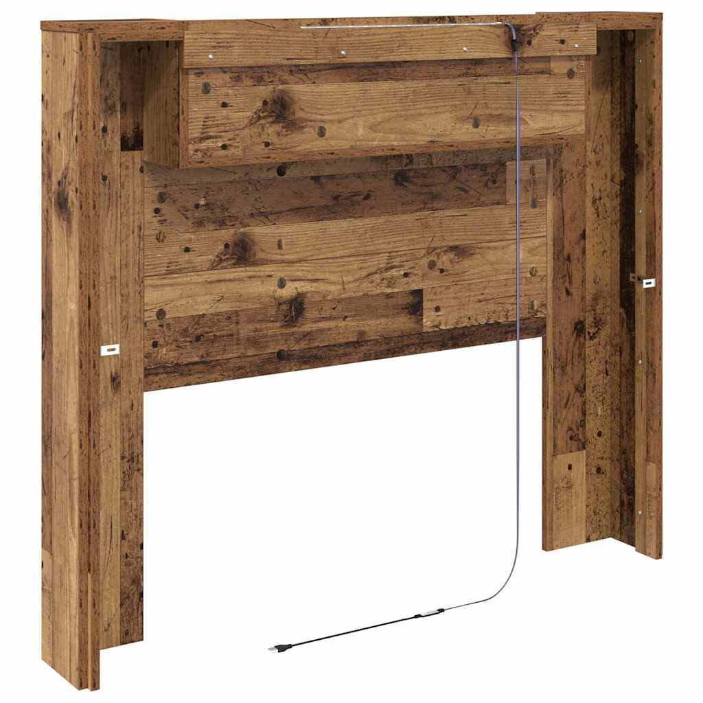 Uzglavlje Staro drvo 120 x 15 x 103,5 cm Konstruirano drvo