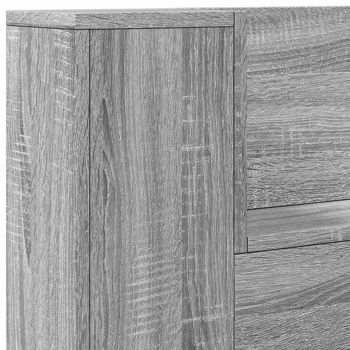 Uzglavlje Siva Sonoma 120 x 16,5 x 103,5 cm Konstruirano drvo
