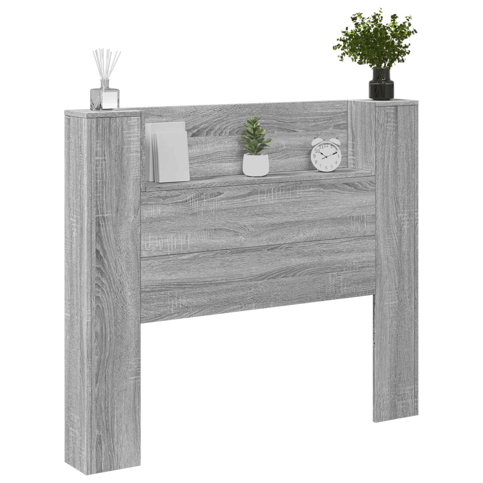 Uzglavlje Siva Sonoma 120 x 16,5 x 103,5 cm Konstruirano drvo