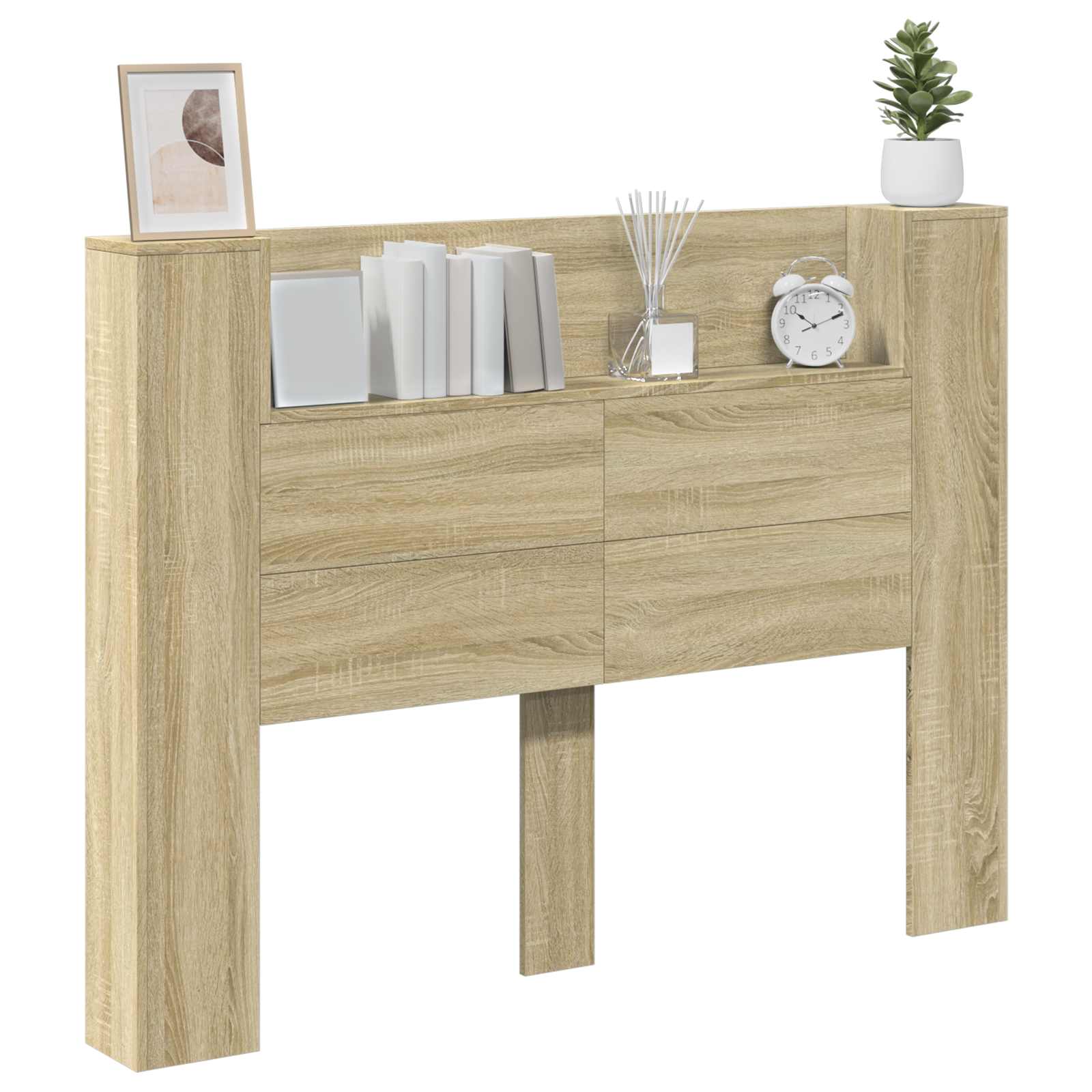 Uzglavlje Sonoma hrast 140 x 16,5 x 103,5 cm Konstruirano drvo