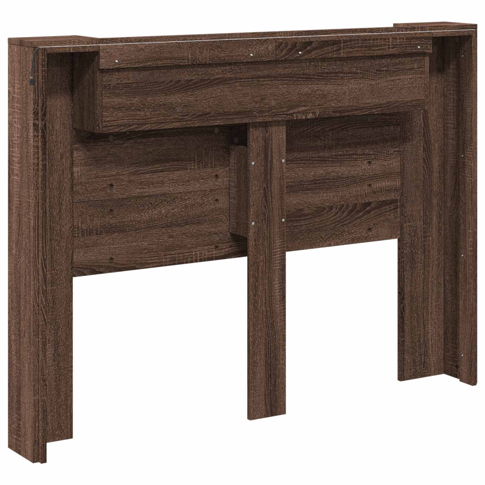 Uzglavlje Smeđi hrast 140 x 16,5 x 103,5 cm Konstruirano drvo