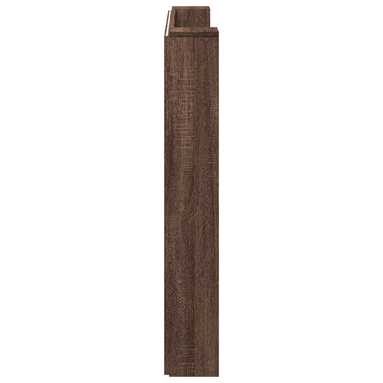 Uzglavlje Smeđi hrast 140 x 16,5 x 103,5 cm Konstruirano drvo