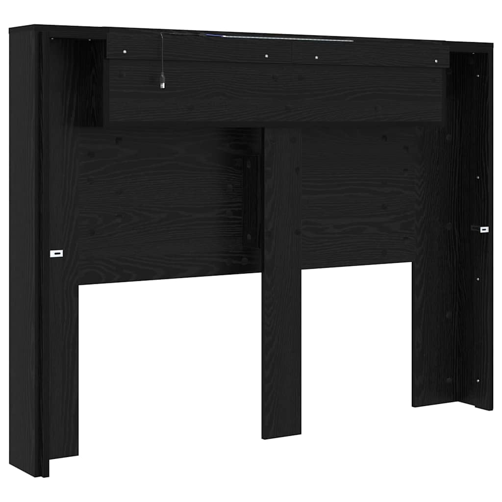 Uzglavlje Crni hrast 140 x 17 x 104,5 cm Konstruirano drvo