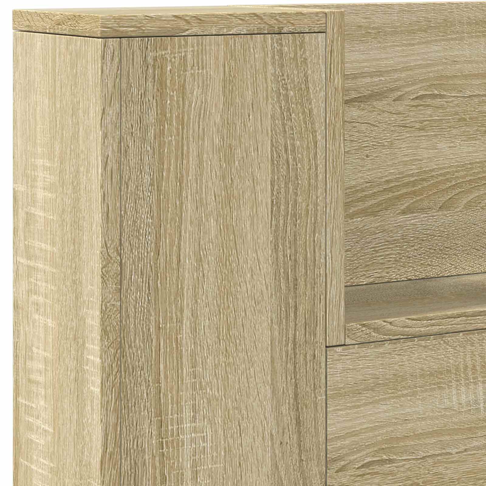 Uzglavlje Sonoma hrast 160 x 16,5 x 103,5 cm Konstruirano drvo