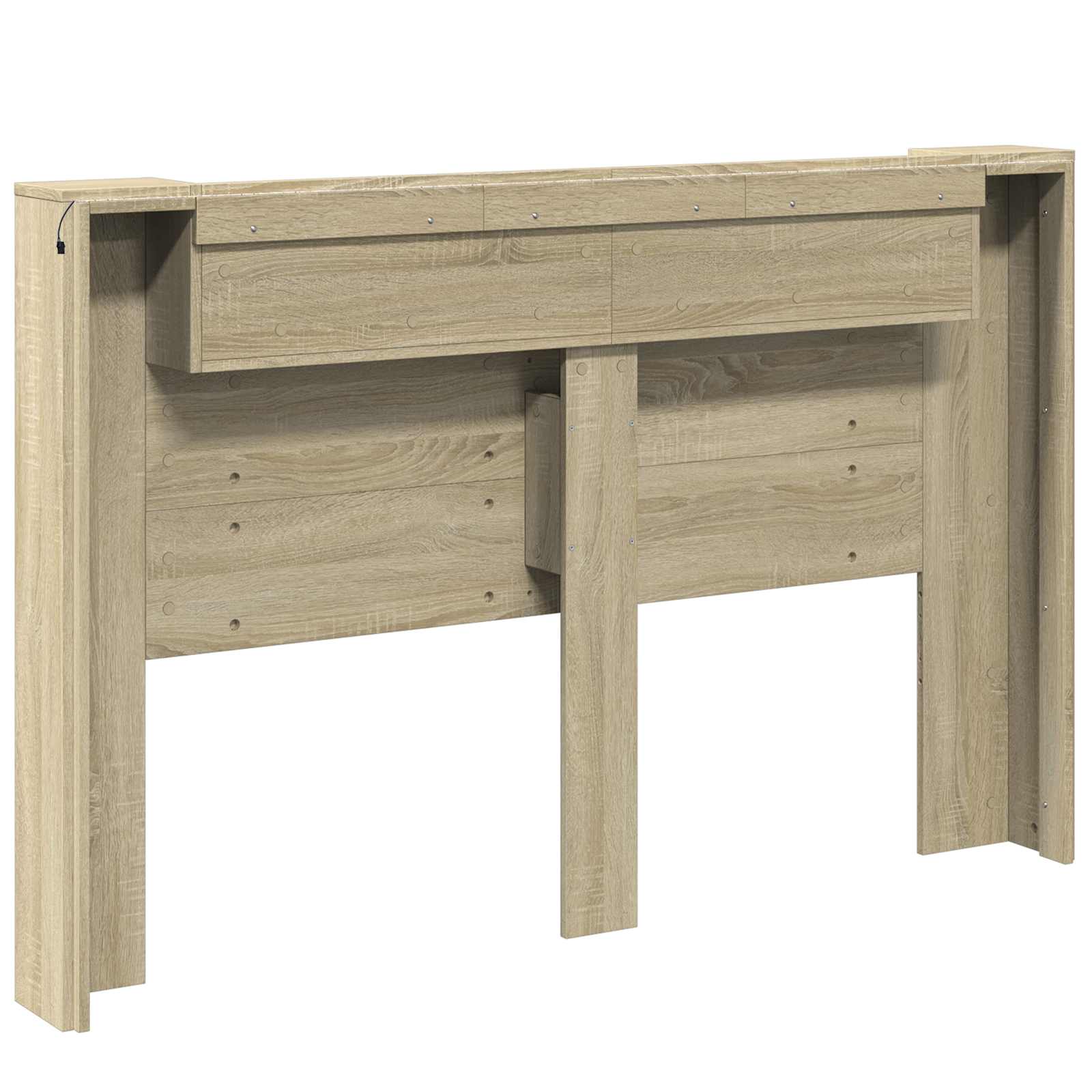 Uzglavlje Sonoma hrast 160 x 16,5 x 103,5 cm Konstruirano drvo