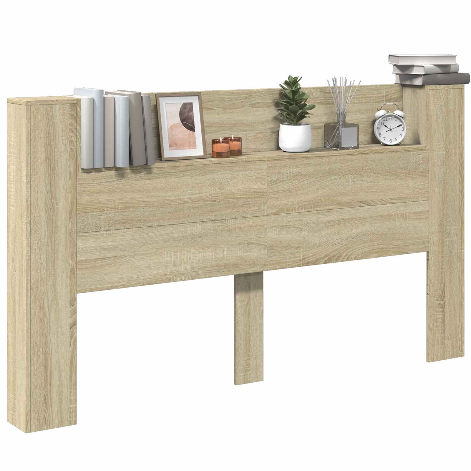 Uzglavlje Sonoma hrast 180 x 16,5 x 103,5 cm Konstruirano drvo
