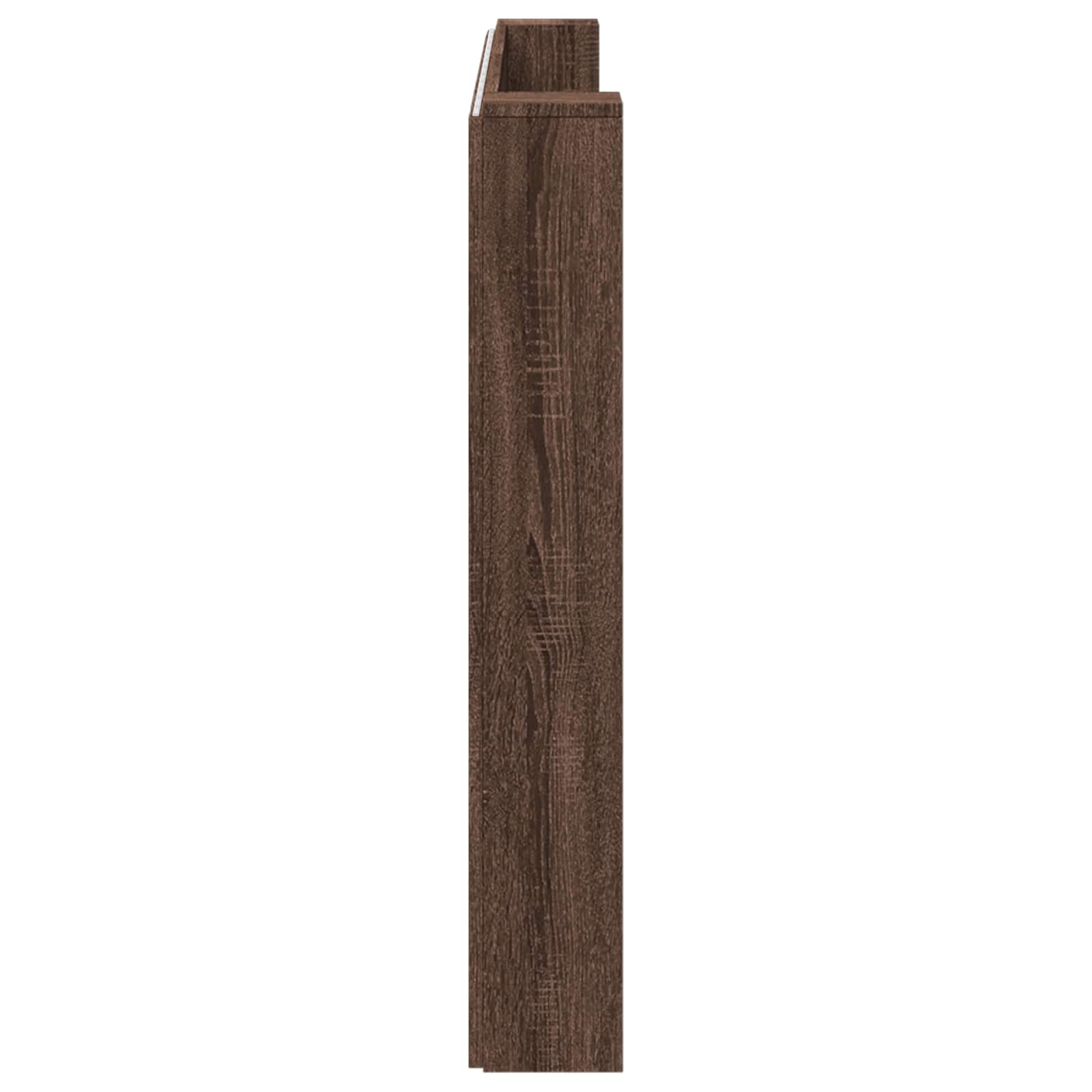 Uzglavlje Smeđi hrast 200 x 16,5 x 103,5 cm Konstruirano drvo