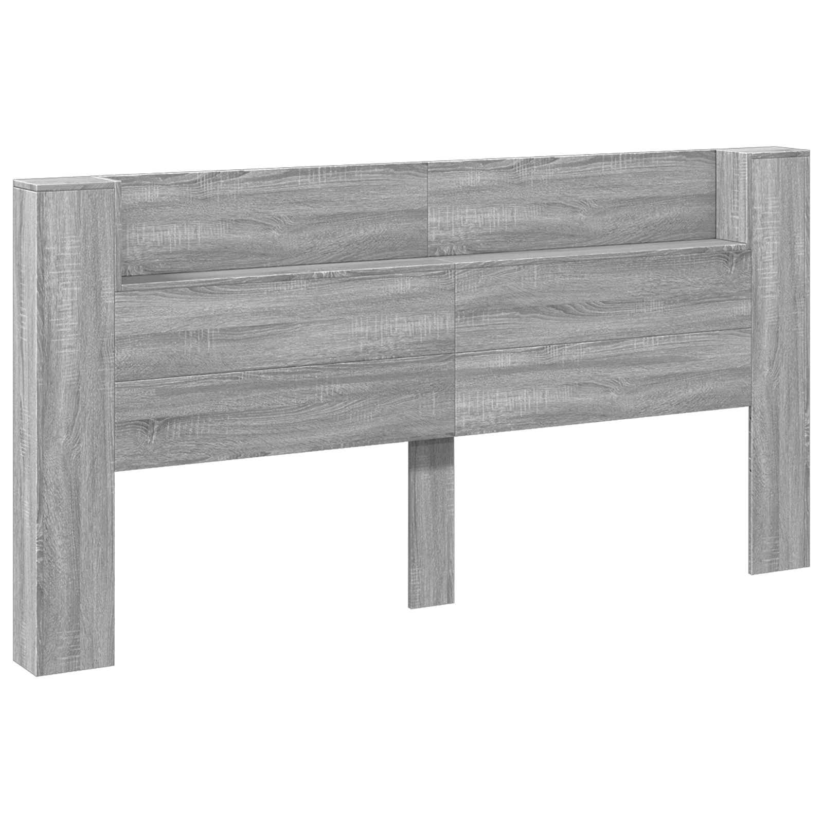 Uzglavlje Siva Sonoma 200 x 16,5 x 103,5 cm Konstruirano drvo