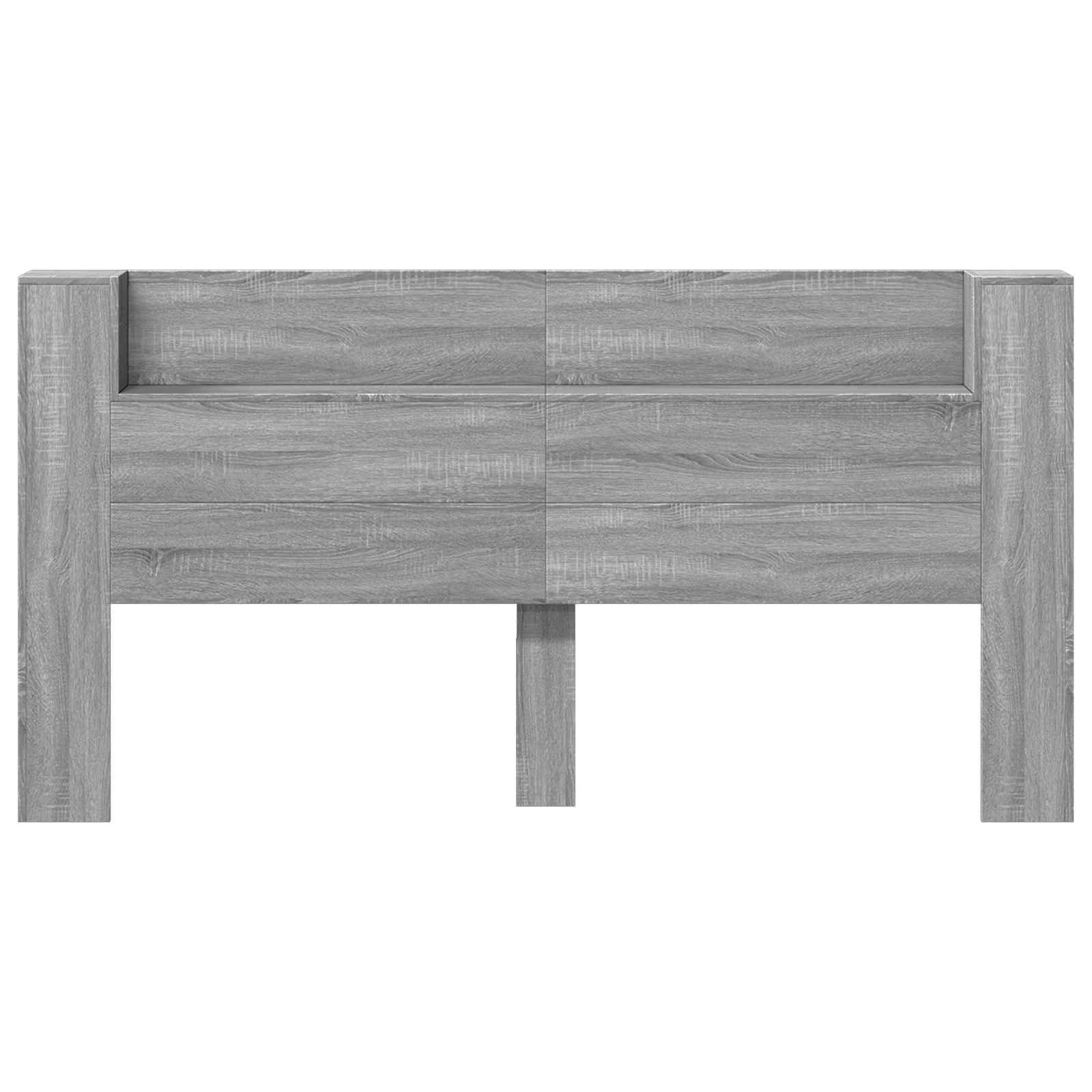 Uzglavlje Siva Sonoma 200 x 16,5 x 103,5 cm Konstruirano drvo