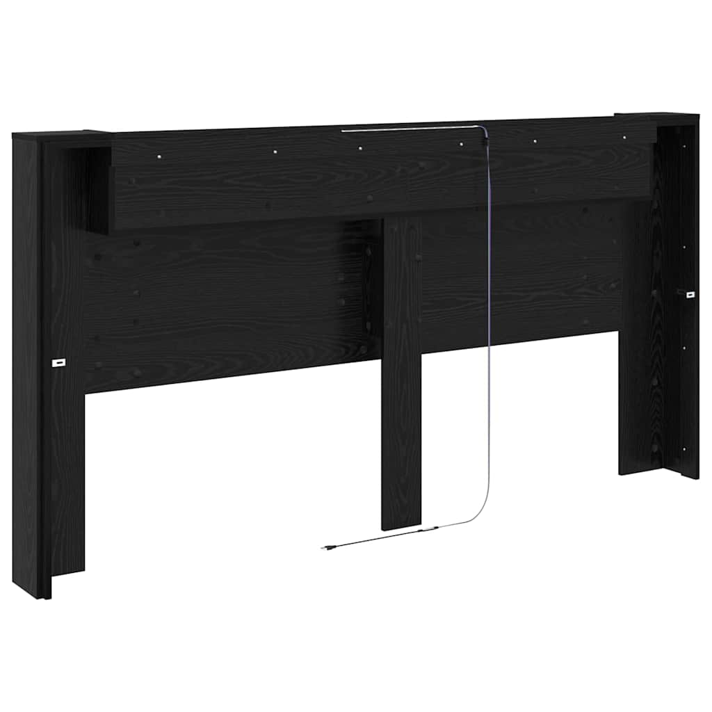 Uzglavlje Crni hrast 200 x 15 x 103,5 cm Konstruirano drvo