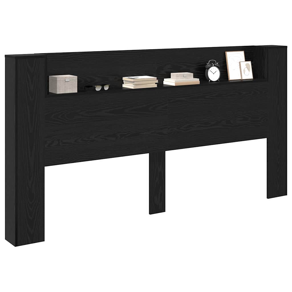 Uzglavlje Crni hrast 200 x 15 x 103,5 cm Konstruirano drvo