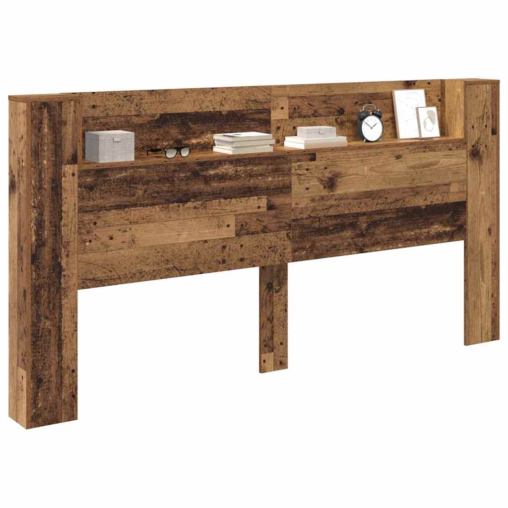 Uzglavlje Staro drvo 200 x 15 x 103,5 cm Konstruirano drvo
