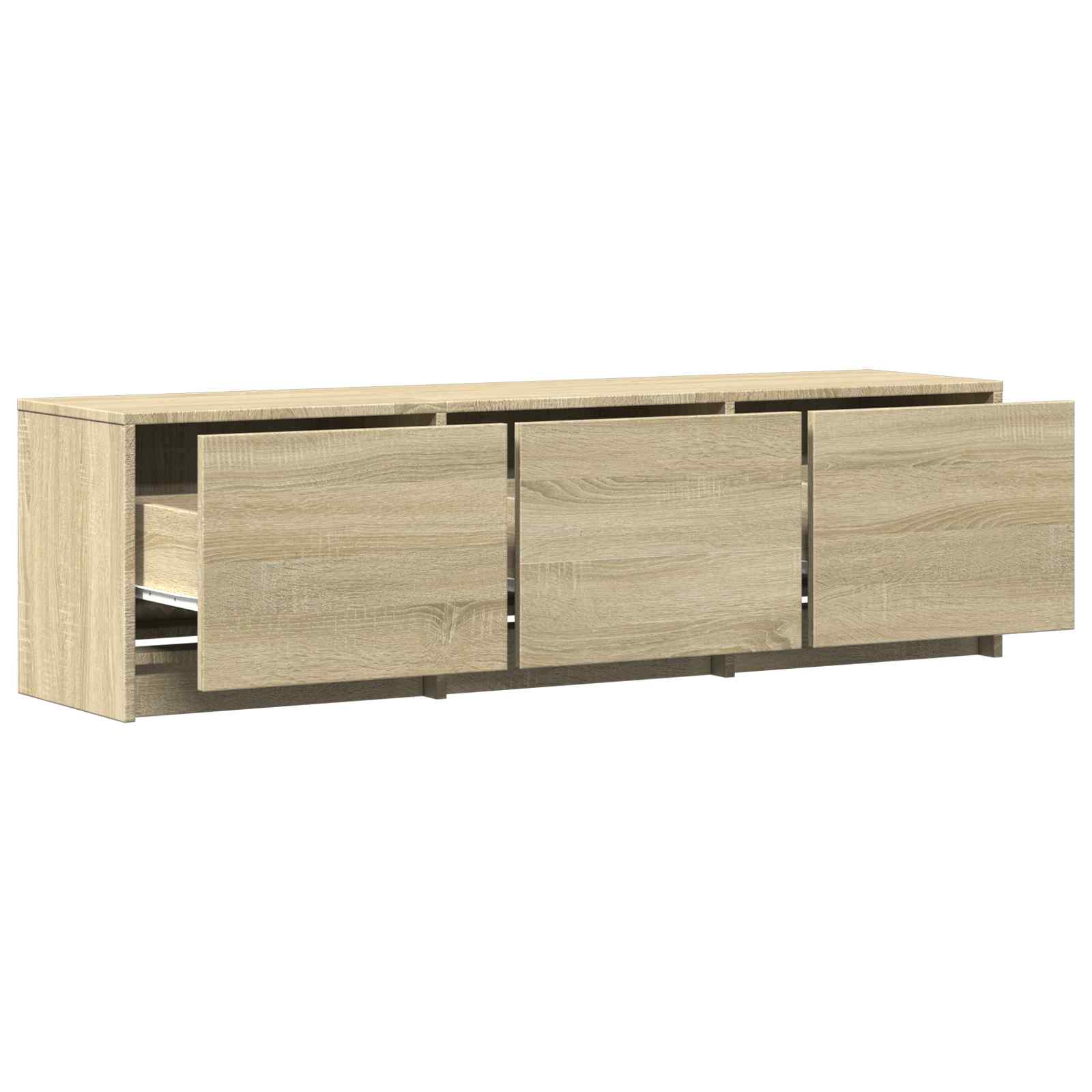 TV ormarić s LED rasvjetom Sonoma hrast 140 x 34 x 40 cm