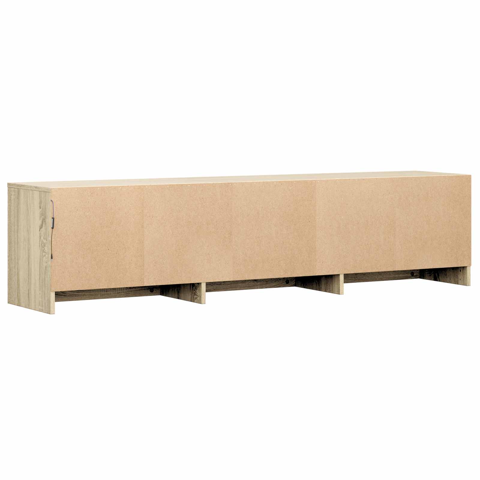 TV ormarić s LED rasvjetom Sonoma hrast 165 x 34 x 40 cm