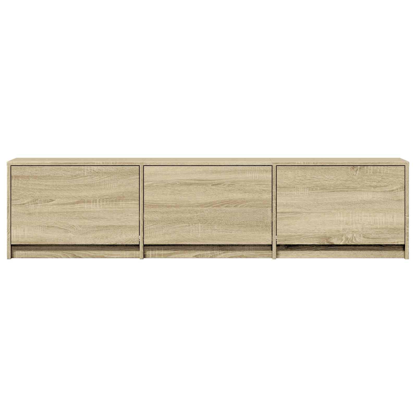TV ormarić s LED rasvjetom Sonoma hrast 165 x 34 x 40 cm